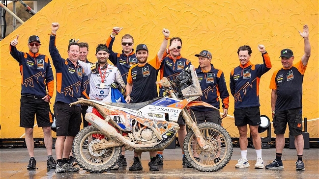 Tomás de Gavardo: “Mi papá estaría feliz de cómo terminé el Dakar”