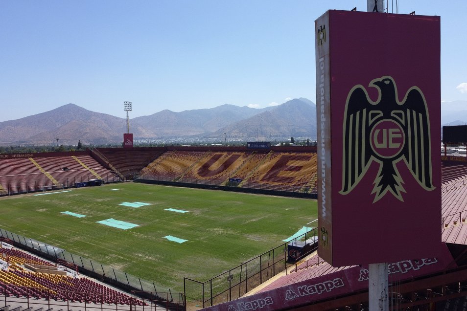 Así está la cancha del Estadio Santa Laura a menos de una semana para inicio del torneo
