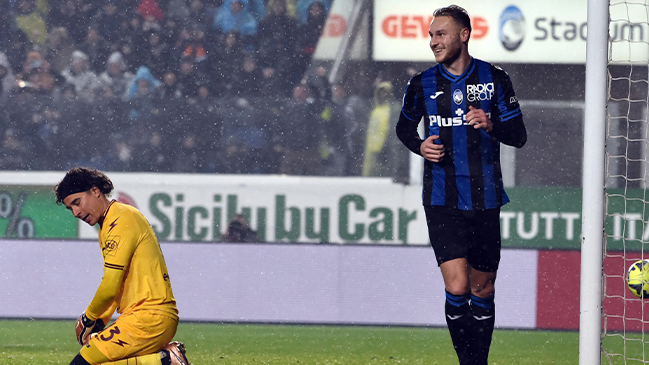 Atalanta rompió el récord de Chile y le anotó ocho goles a Guillermo Ochoa