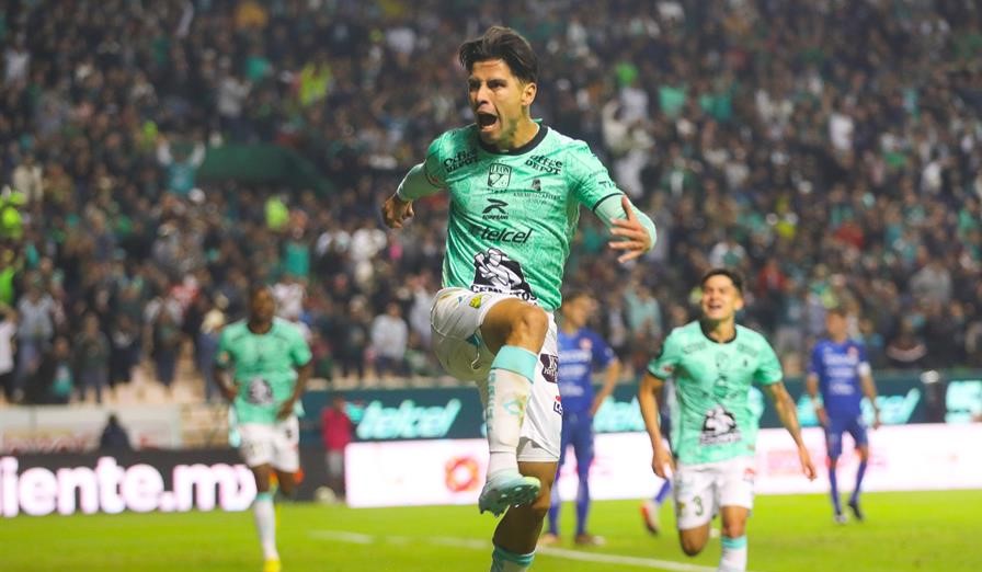Víctor Dávila marcó en triunfo de León sobre Necaxa en la liga mexicana