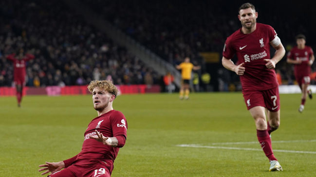 Liverpool eliminó a Wolverhampton en su “replay” de la FA Cup con golazo de Harvey Elliott