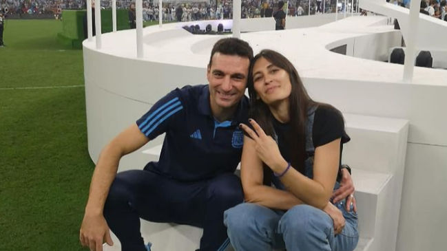 Lionel Scaloni contó los inicios de su relación amorosa: La busqué por tres meses