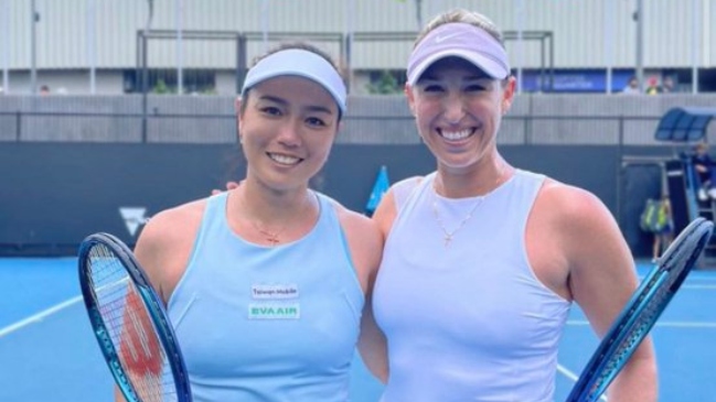 Alexa Guarachi avanzó a la segunda ronda en el dobles del Abierto de Australia