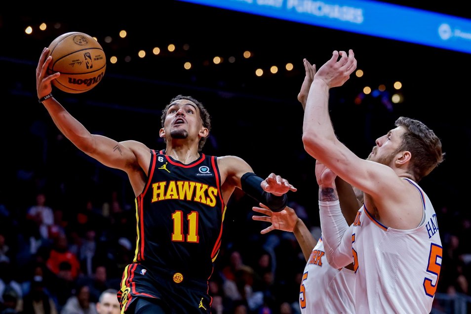 Dejounte Murray y Trae Young lideraron la victoria de Atlanta Hawks sobre New York Knicks