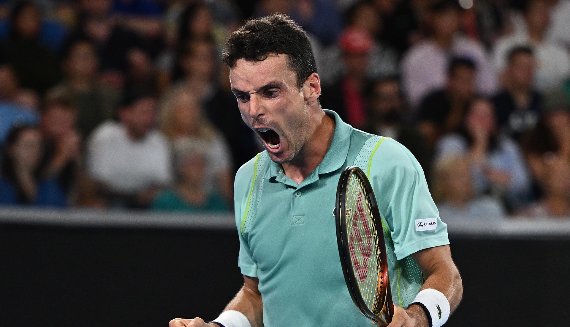 Roberto Bautista terminó con el periplo de Andy Murray y pasó a octavos en Australia