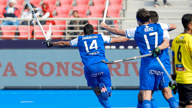 Juan Amoroso apuntó a la medalla de Hockey Césped en los Panamericanos 2023