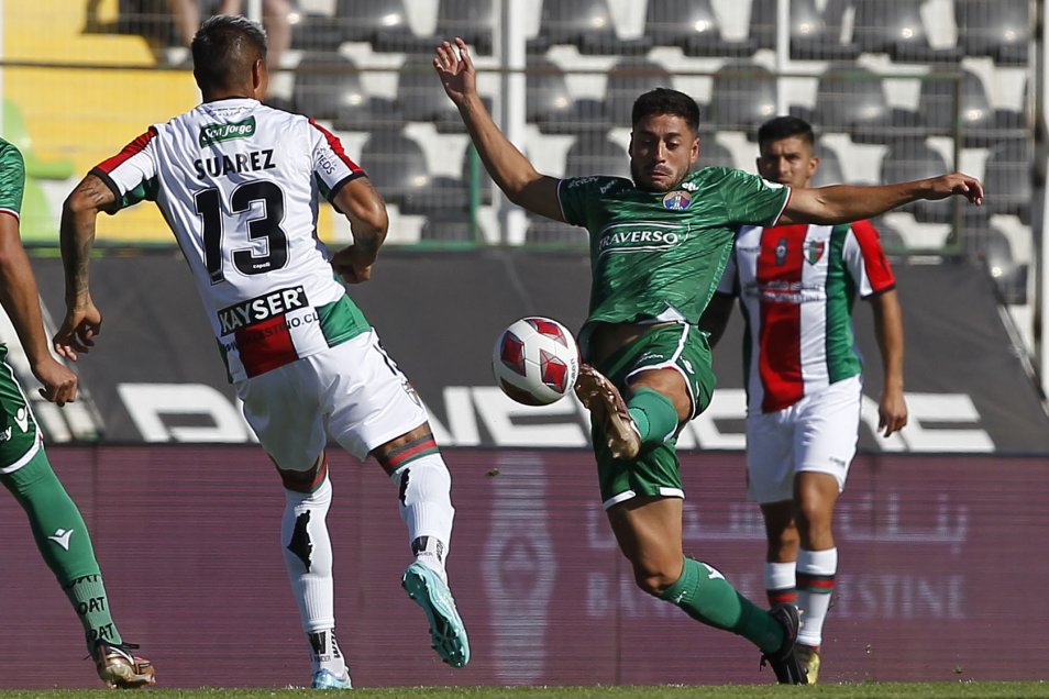 Palestino y Audax igualaron en un duelo marcado por el regreso de Marcelo Díaz al fútbol chileno