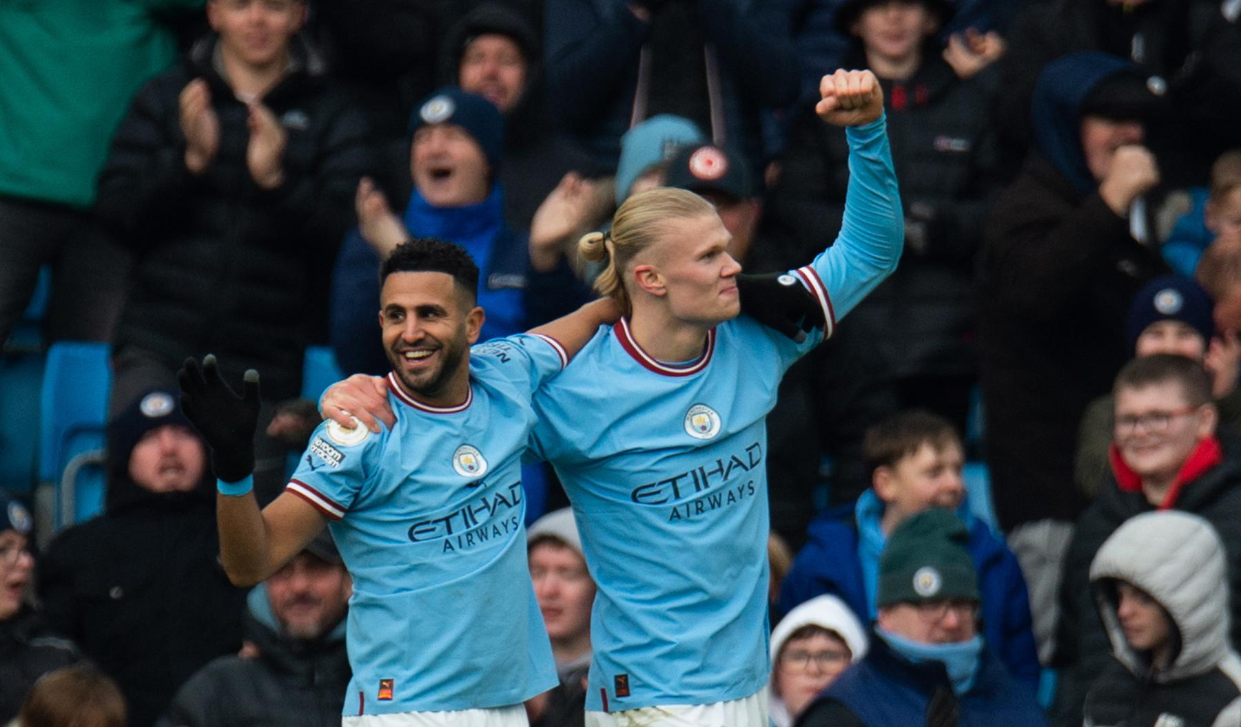 ¡En llamas! Los tres goles de Erling Haaland en la victoria de Manchester City sobre Wolves