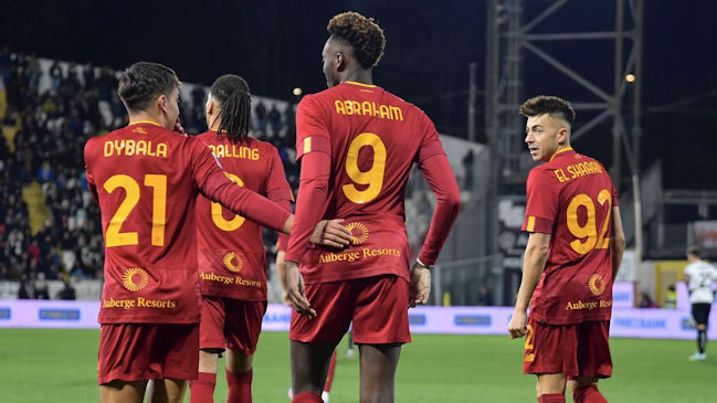 AS Roma doblegó a Spezia de la mano de Dybala, Abraham y El Shaarawy