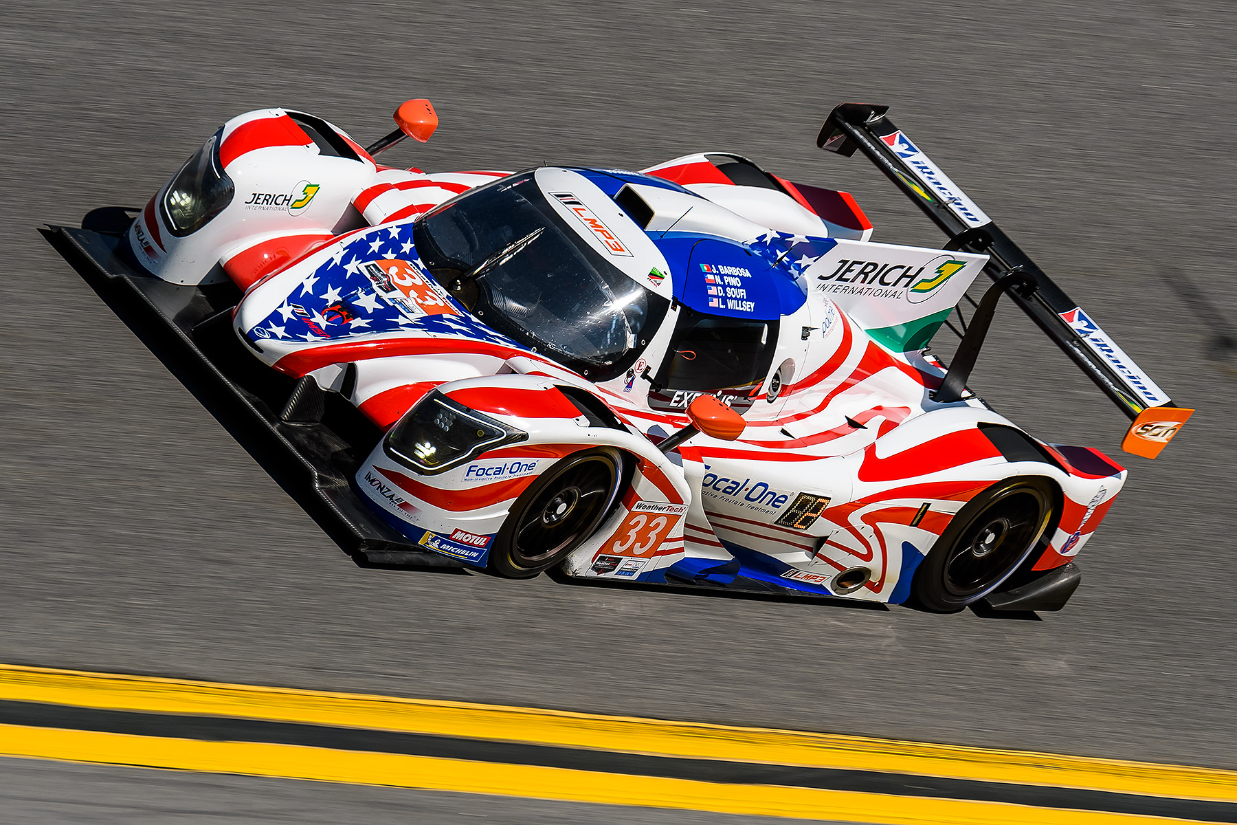 Nico Pino logró la pole de la categoría LMP3 y largará primero en las 24 Horas de Daytona