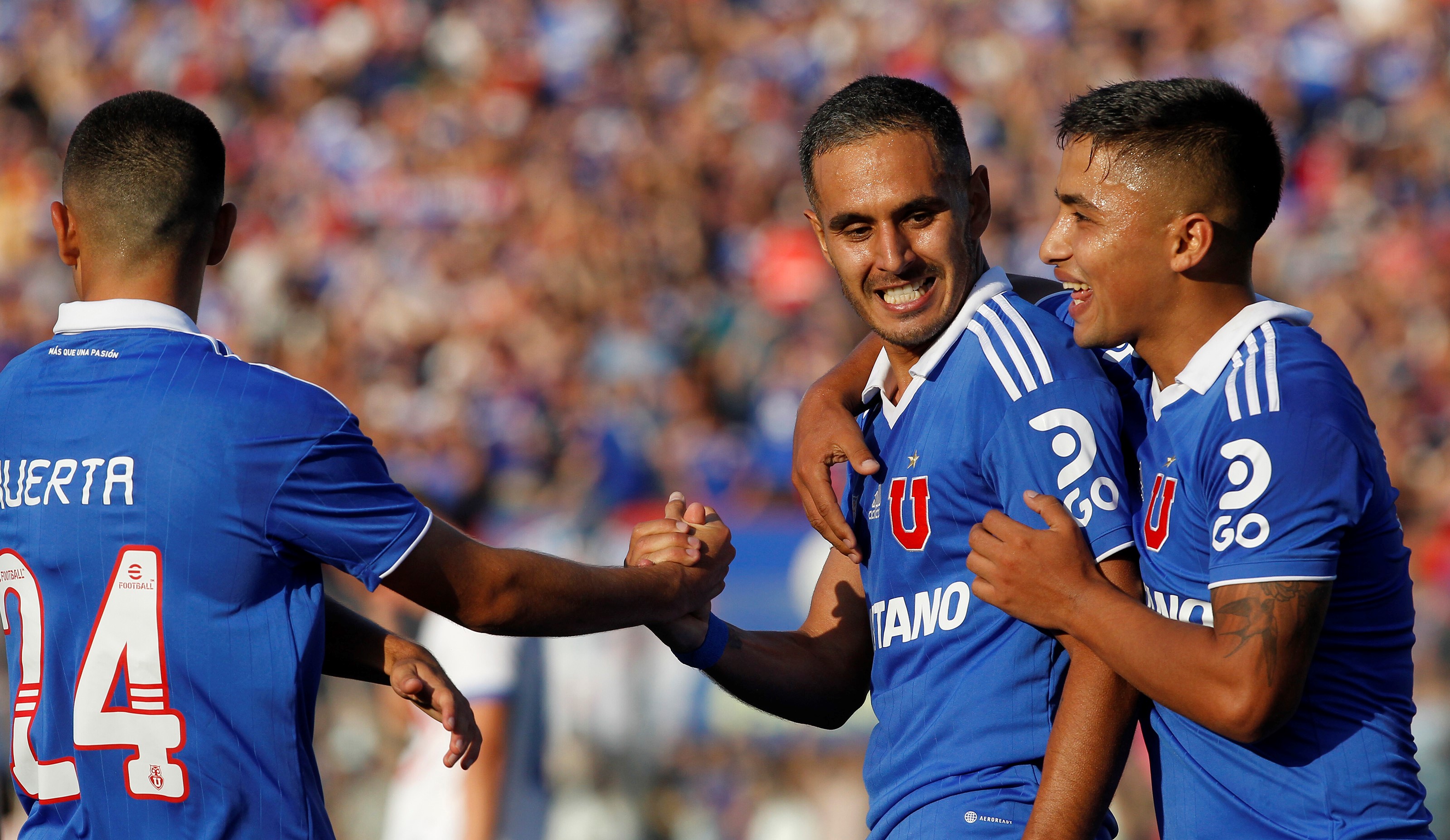 La U reaccionó de inmediato y lo empató ante Huachipato en Santa Laura con gol de Mateos