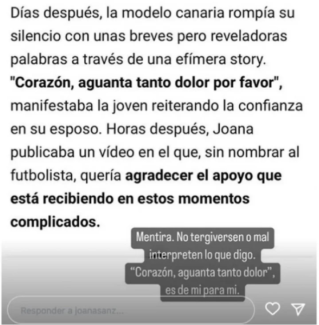 Esposa de Dani Alves desmintió haberlo apoyado: “No tergiversen lo que digo”