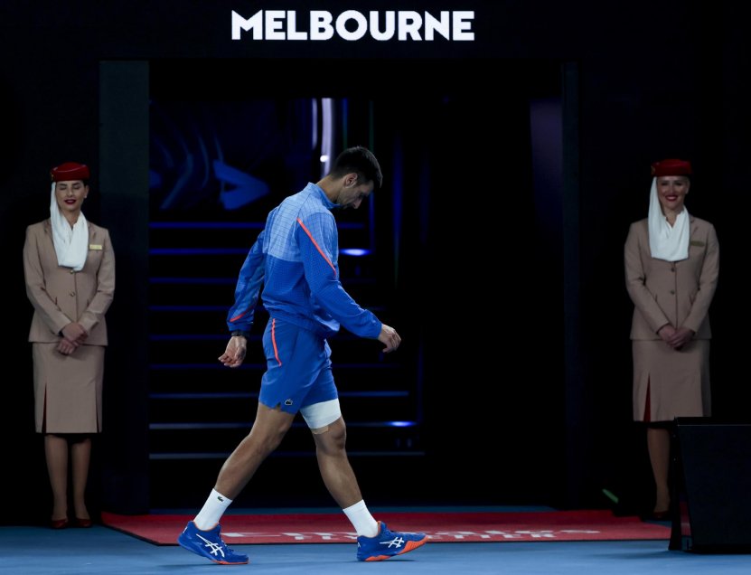 El notable triunfo de Djokovic ante un opaco Rublev en los cuartos de final de Australia