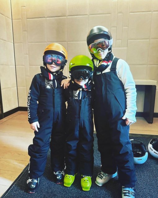 Lionel Messi mostró nuevas postales de sus vacaciones familiares en Los Alpes