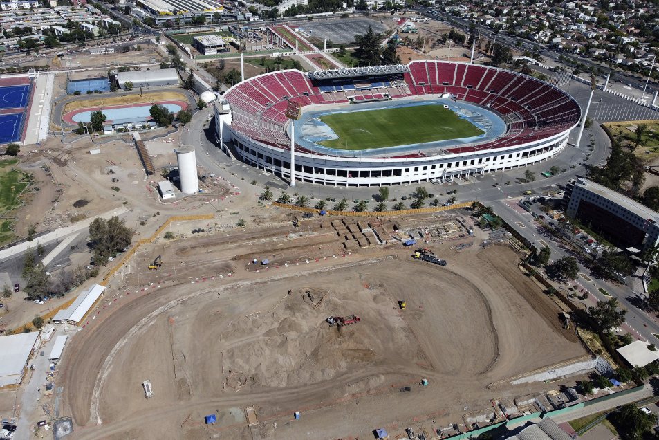 Así marchan los arreglos en el Estadio Nacional de cara a los Panamericanos