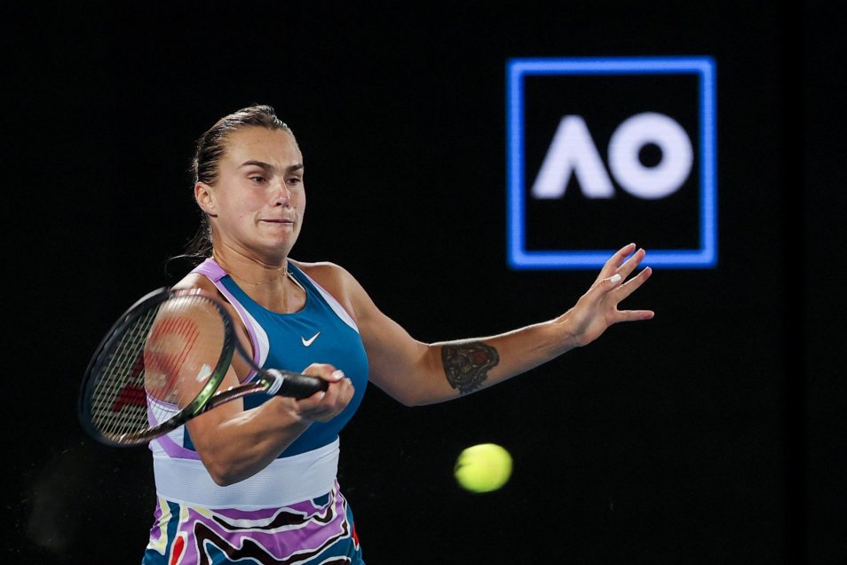 La potencia de Aryna Sabalenka acabó con el sueño de Linette en Australia