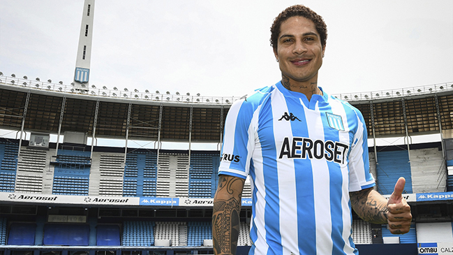 Paolo Guerrero y sus aspiraciones en Racing: Mi sueño es hacer historia en este club tan grande