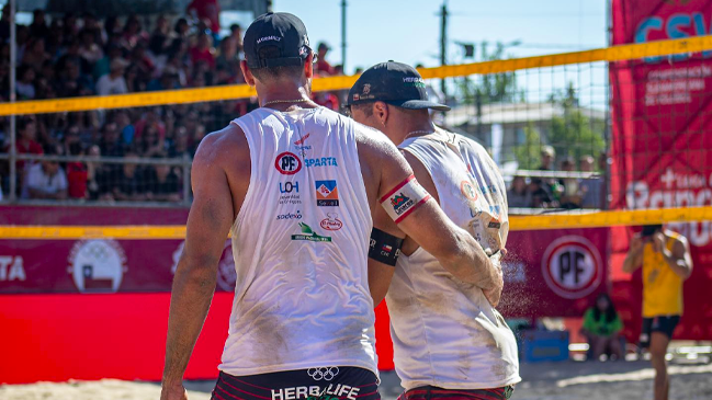 Primos Grimalt cayeron en los primeros encuentros del Beach Pro Tour 2022