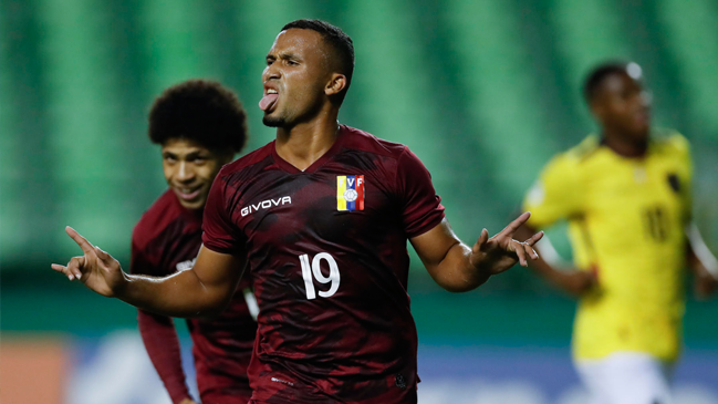 Venezuela se jugará la vida ante la Roja tras derrotar a Ecuador en el Sudamericano Sub 20