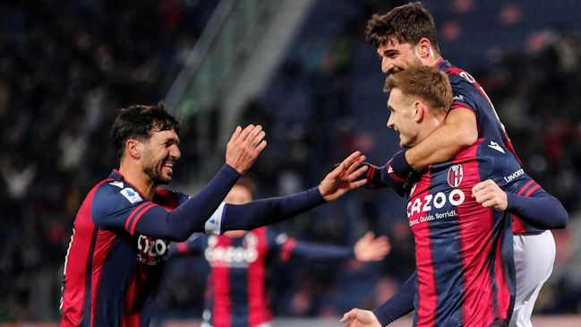 Bologna de Gary Medel se quedó con un valioso triunfo en Serie A al derribar a Spezia