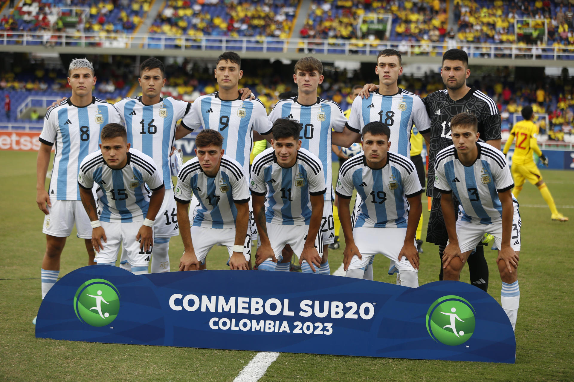 Los resultados en el cierre del Grupo A del Sudamericano Sub 20