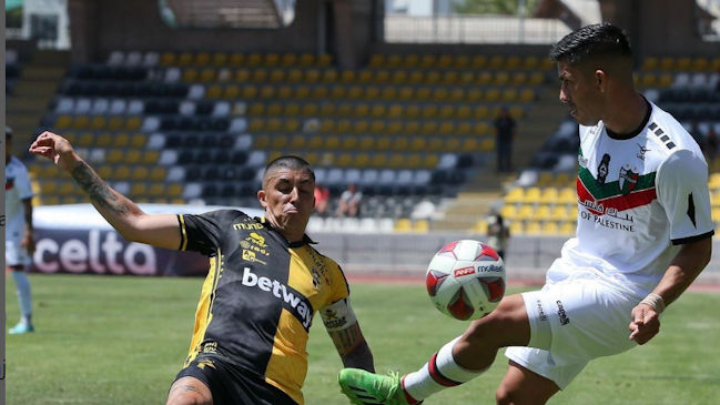 Coquimbo Unido y Palestino se enredaron con empate en reñido encuentro