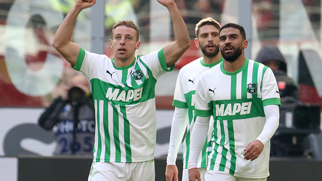 Sassuolo le propinó una paliza a AC Milan en San Siro por la Serie A