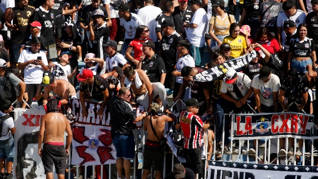 El árbitro Felipe González detalló incidentes de barristas de Colo Colo en  El Teniente