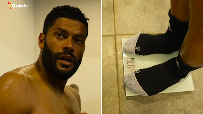 ¡Increíble! El tremendo cambio que sufrió Hulk luego de un partido con Atlético Mineiro