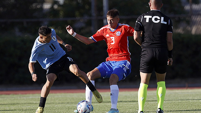 La Roja sub 17 logró gran remontada ante Uruguay en apronte para el Sudamericano