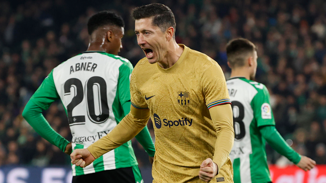 Betis de Pellegrini tropezó con Barcelona y no pudo acercarse a puestos de Champions