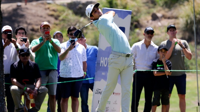 Joaquín Niemann terminó top 20 tras la primera jornada en el Saudi International