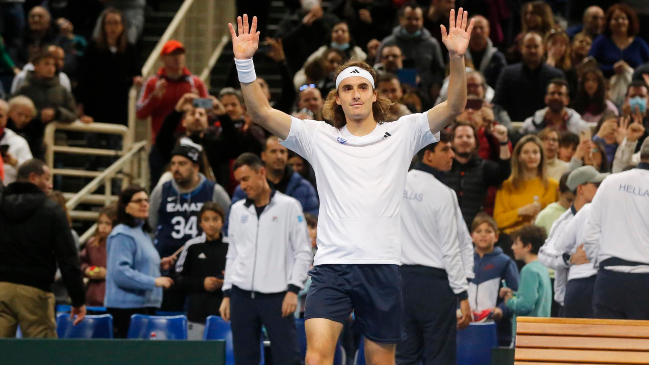 Grecia quedó a un paso de eliminar a Ecuador en las Qualifiers de la Copa Davis