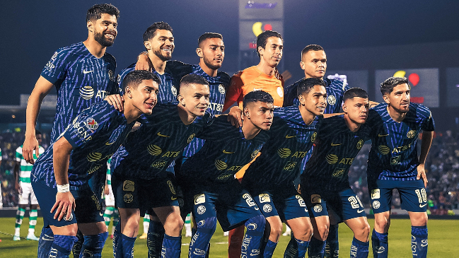 Diego Valdés participó del empate de América contra Santos Laguna