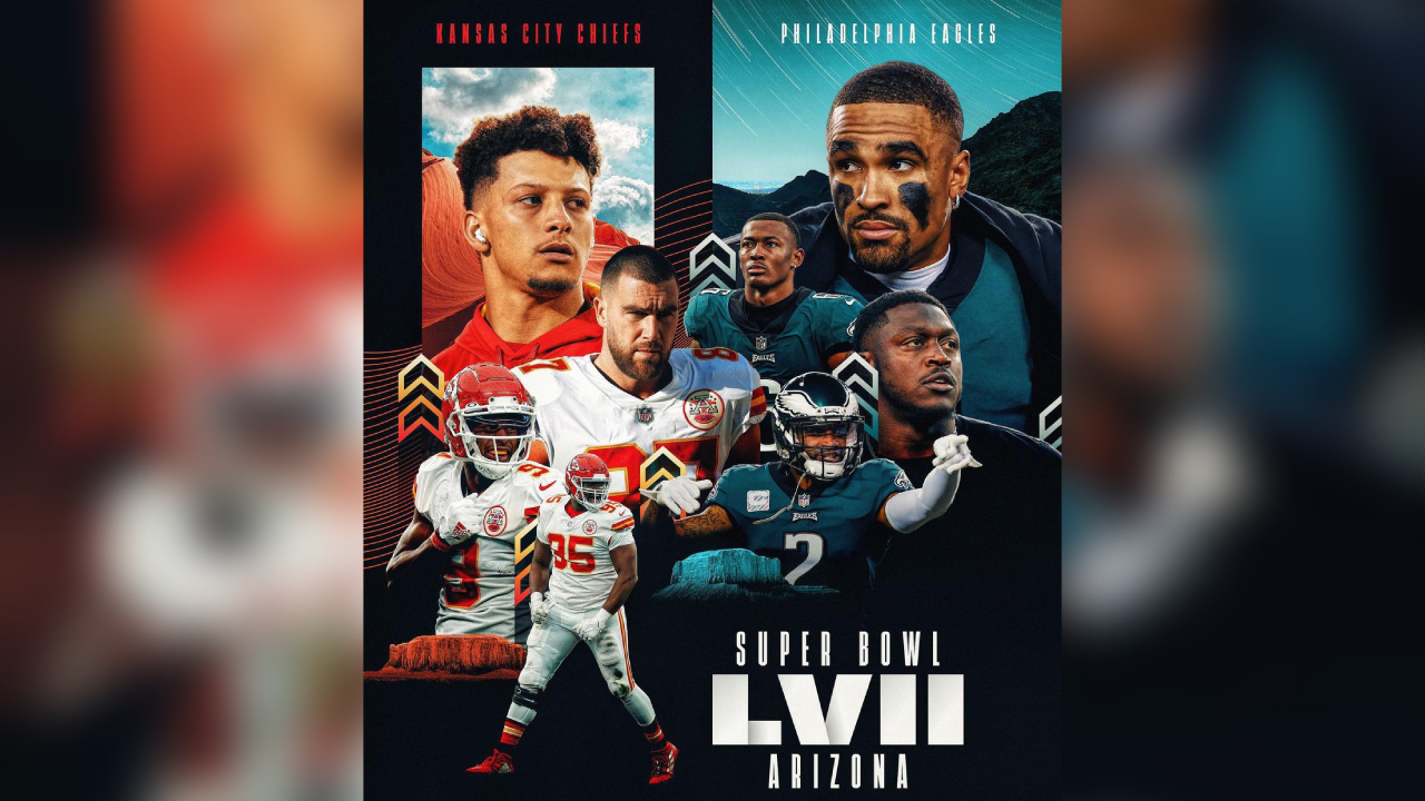 Super Bowl LVII: ¿Cuándo y dónde ver la final entre Philadelphia Eagles y Kansas City Chiefs?
