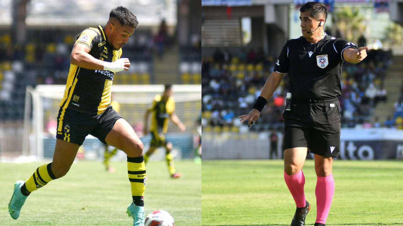 Informe detalló el insulto de Javier Parraguez al árbitro Benjamín Saravia en Coquimbo