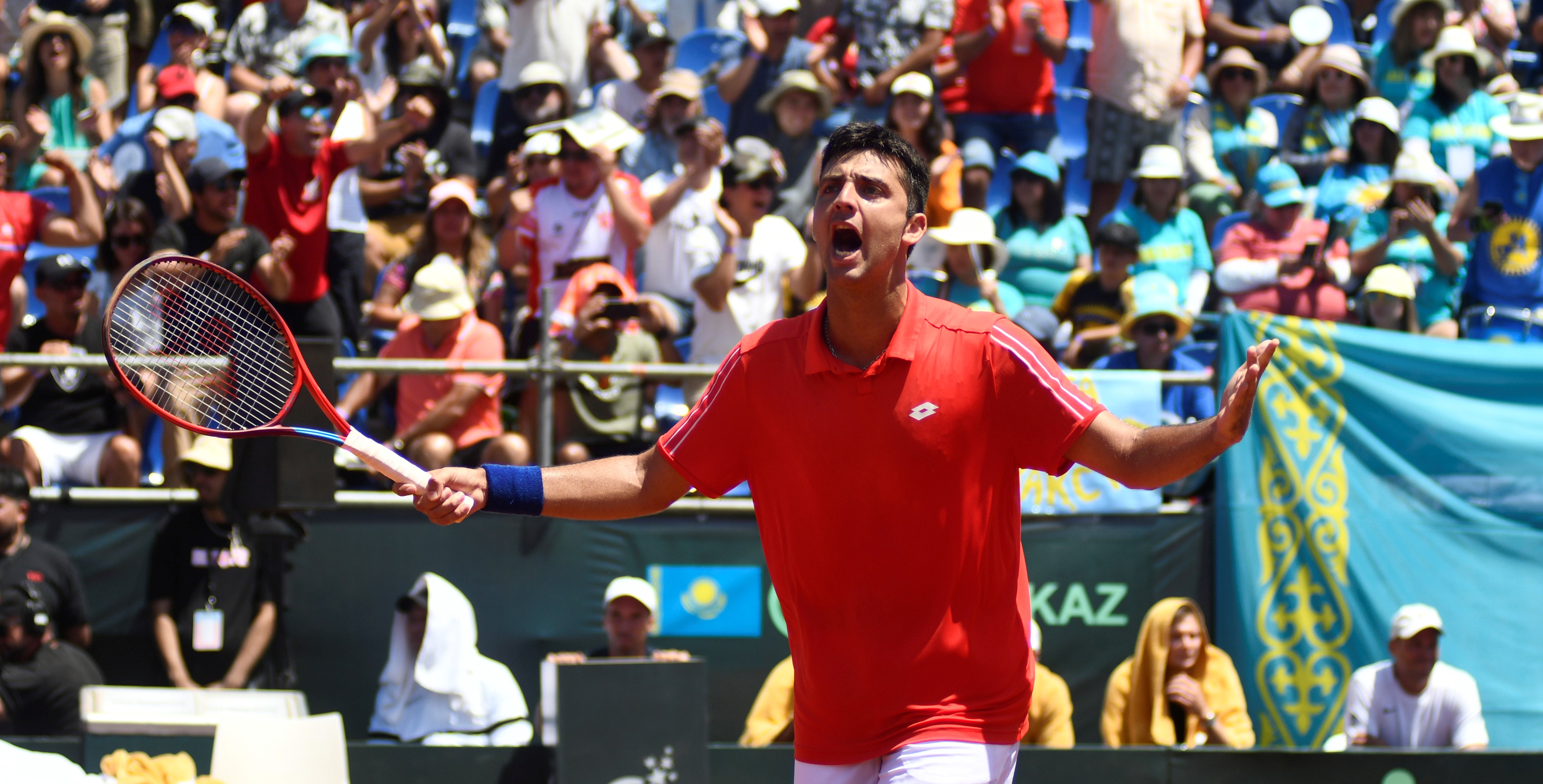 Tomás Barrios batió a Daniel Galán en triunfal debut en el ATP de Córdoba