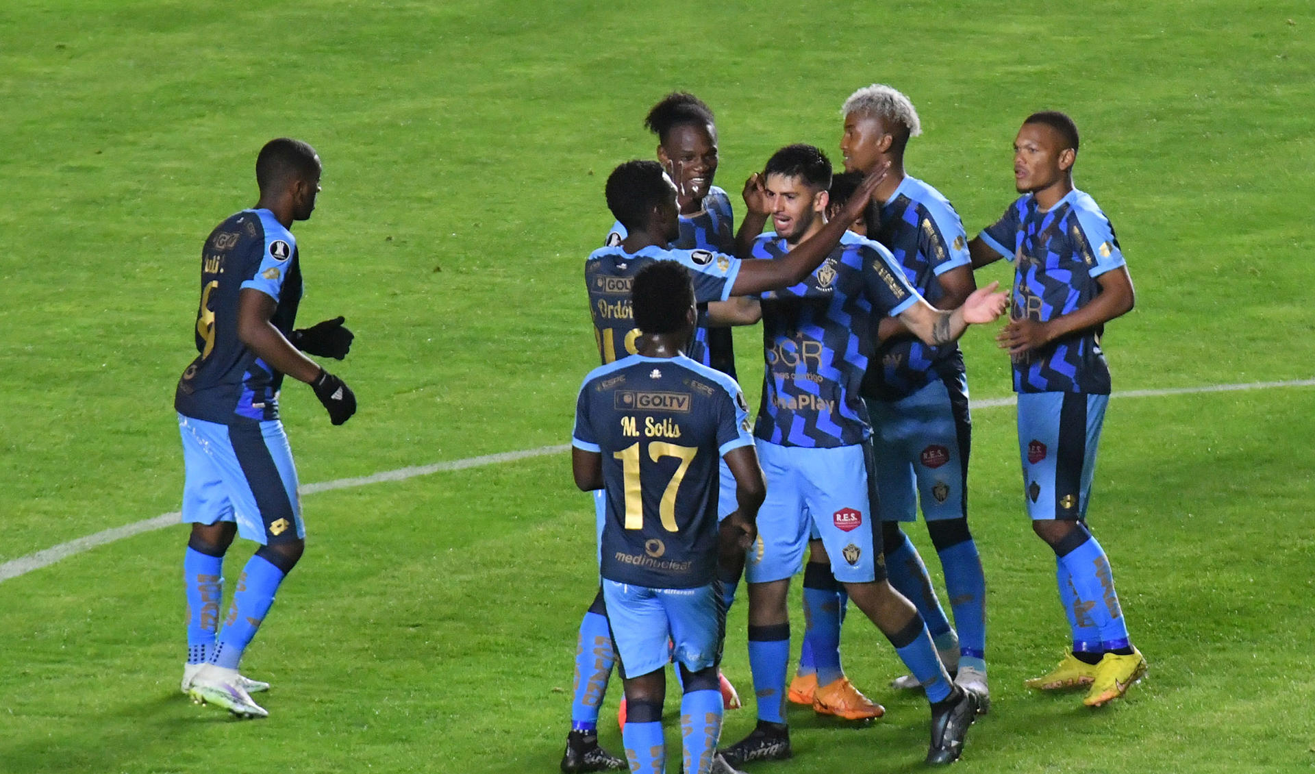 El Nacional de Ecuador aplastó a Nacional Potosí en la Copa Libertadores