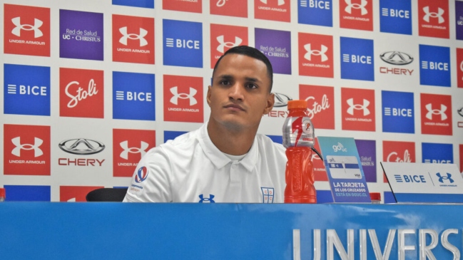 Brayan Rovira fue presentado en U. Católica: Desde noviembre vengo conversando con Holan