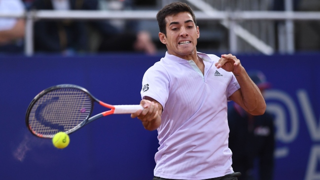 Cristian Garin cedió ante la presión de Joao Sousa y quedó fuera del ATP de Córdoba