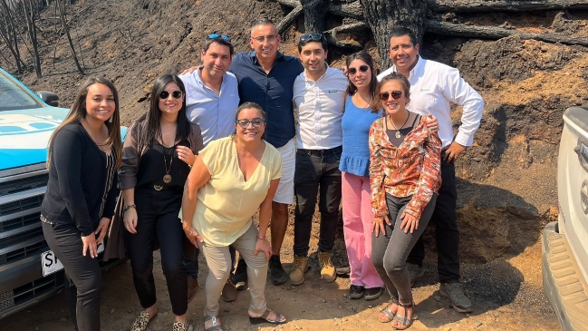 Jaime García y jugadores de Ñublense siguen ayudando en terreno a afectados por incendios