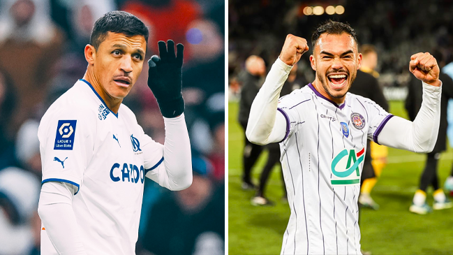 Alexis Sánchez y Gabriel Suazo conocieron a sus rivales para los cuartos de la Copa de Francia