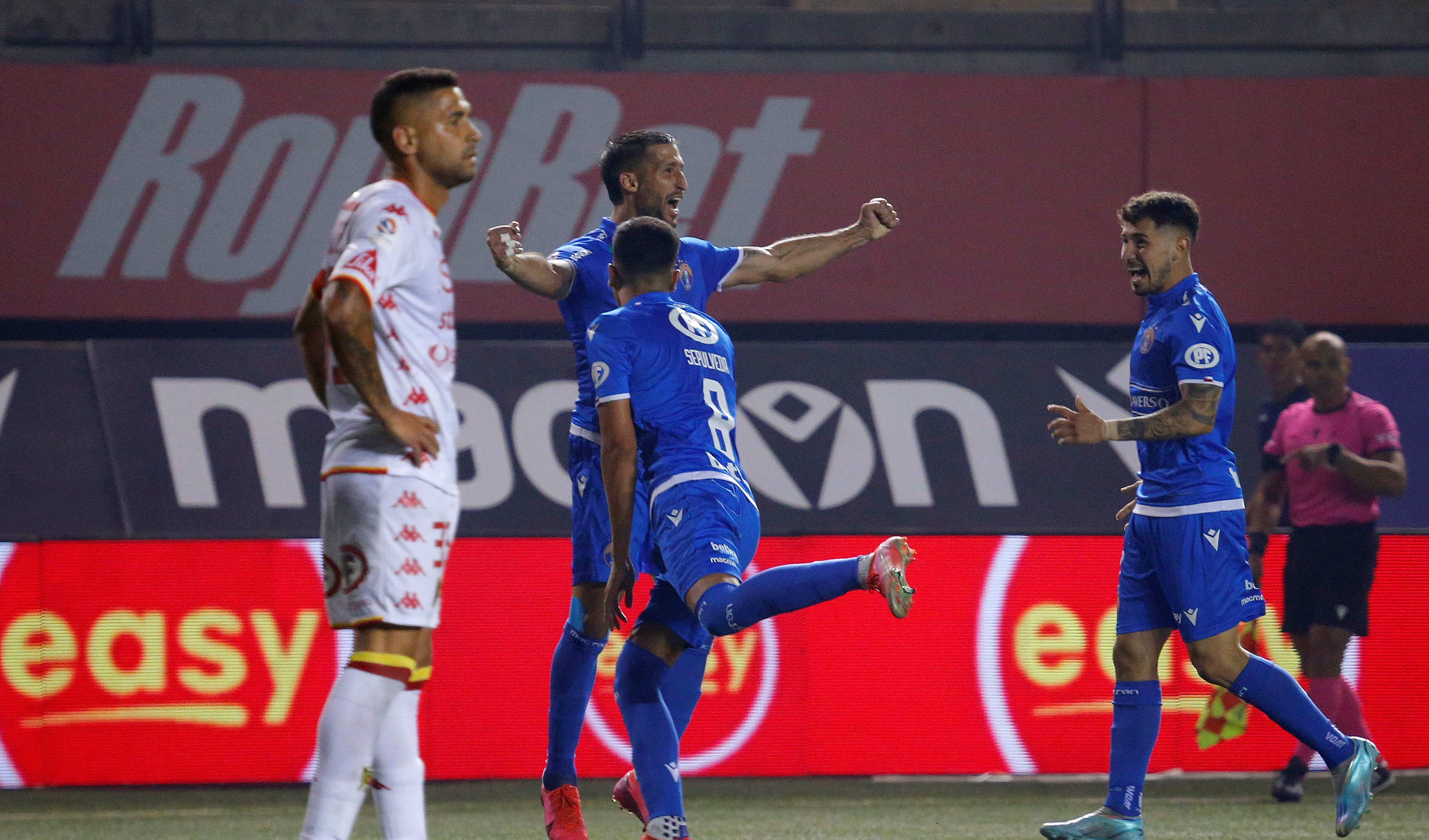 Audax Italiano tomó ventaja ante Unión Española con un tremendo zurdazo de Gonzalo Sosa