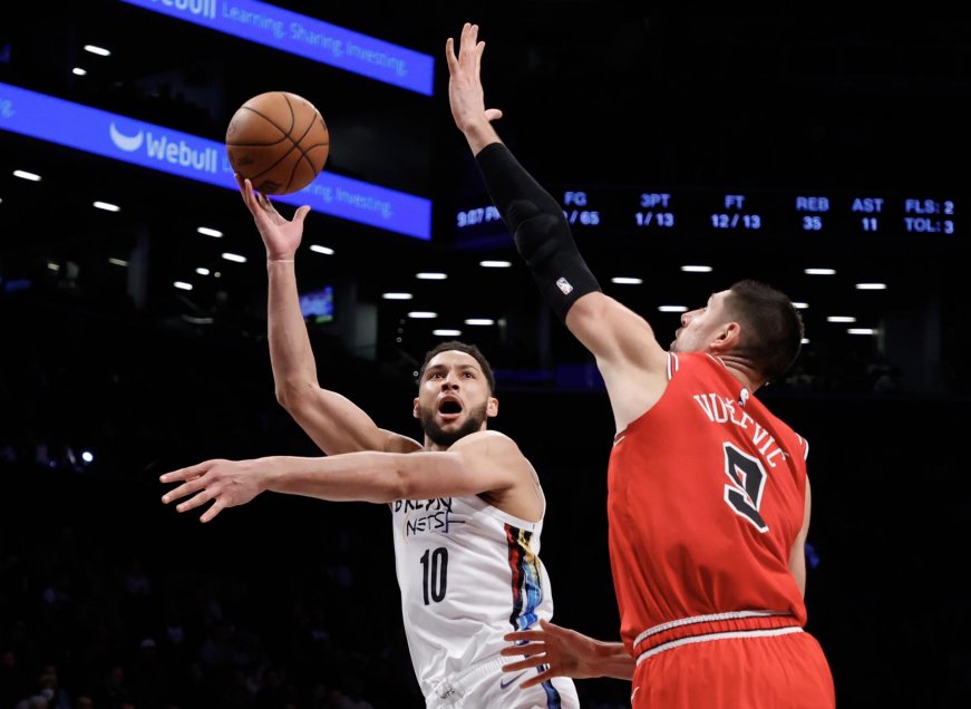 Los mermados Nets sacaron la tarea adelante ante los Bulls