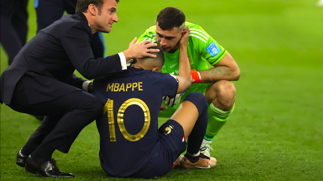 “Dibu” Martínez se disculpó con Kylian Mbappé: “No tuve la intención de lastimar a nadie”