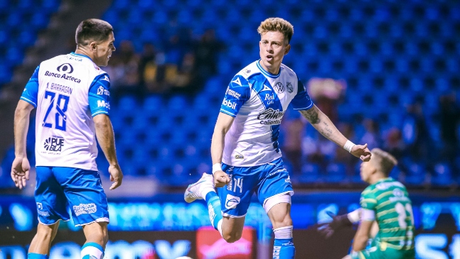 Pablo Parra marcó un golazo en triunfo de Puebla ante Mazatlán