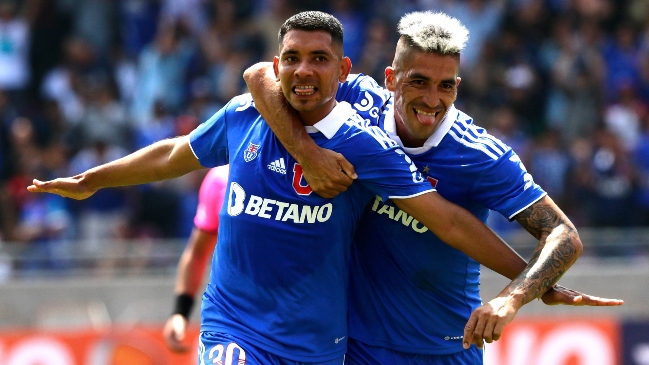 Cristian Palacios recibió un gran pase de Ojeda y adelantó a la U ante Magallanes