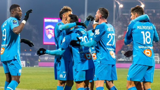 ¡Maravilla! El doblete de Alexis Sánchez para la victoria de Olympique de Marsella ante Clermont