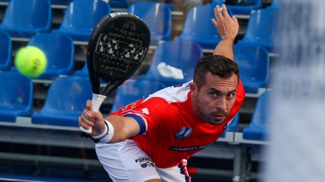 Javier Valdés: Será un sueño para mí jugar el Chile Open de pádel