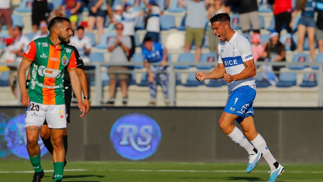 Di Santo apareció muy oportunamente en el área de Cobresal y lo empató para la UC